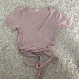 Garage crop wrap top